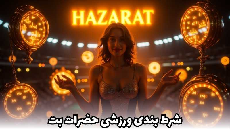 شرط بندی ورزشی hazaratbet با ضرایب بالا