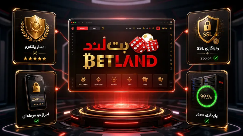 معرفی کامل سایت بت لند و تاریخچه فعالیت Betland 🏛️