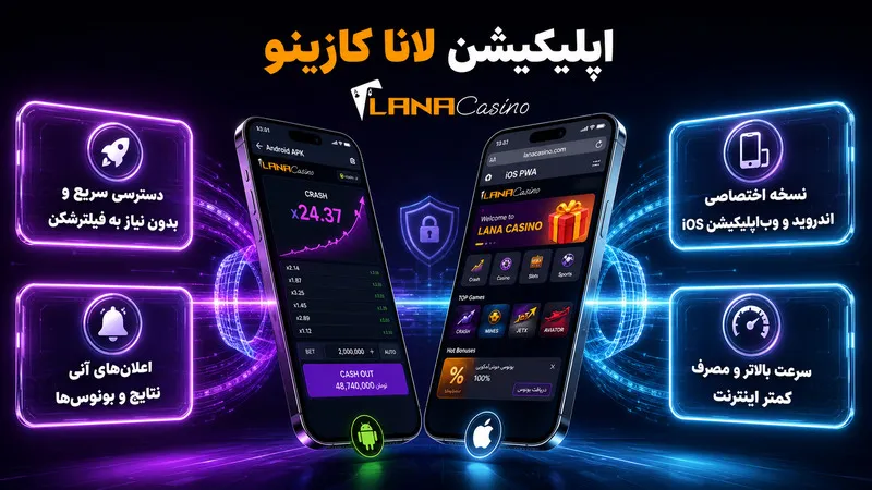 اپلیکیشن لانا کازینو