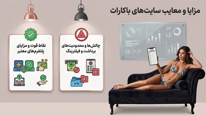 مزایا و معایب کلی سایت های شرط بندی باکارات