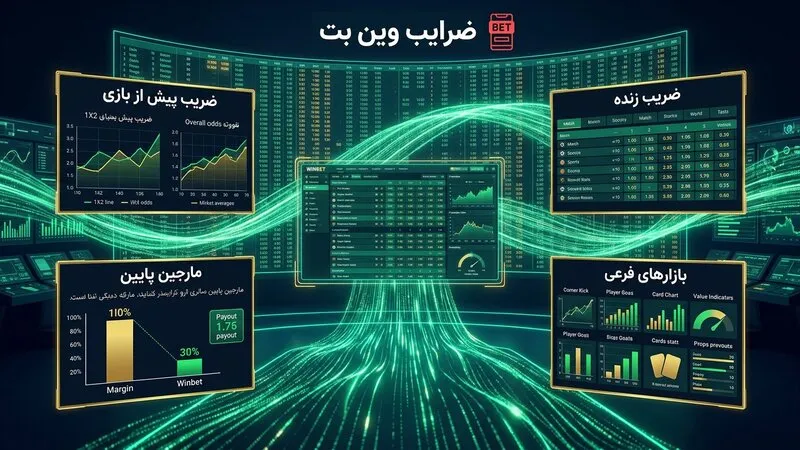 ضرایب سایت وین بت چگونه است؟